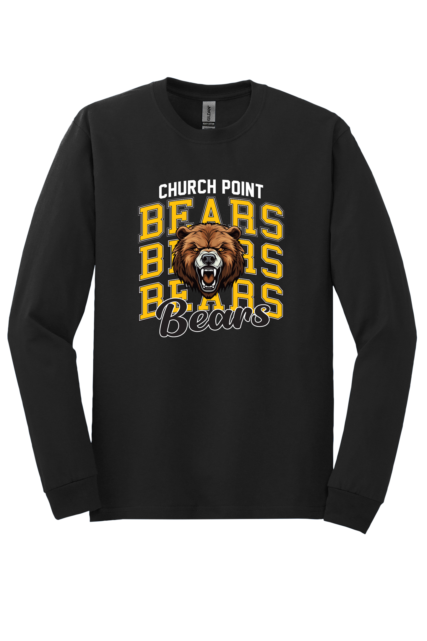 Bear Design 50 Cotton Long Sleeve