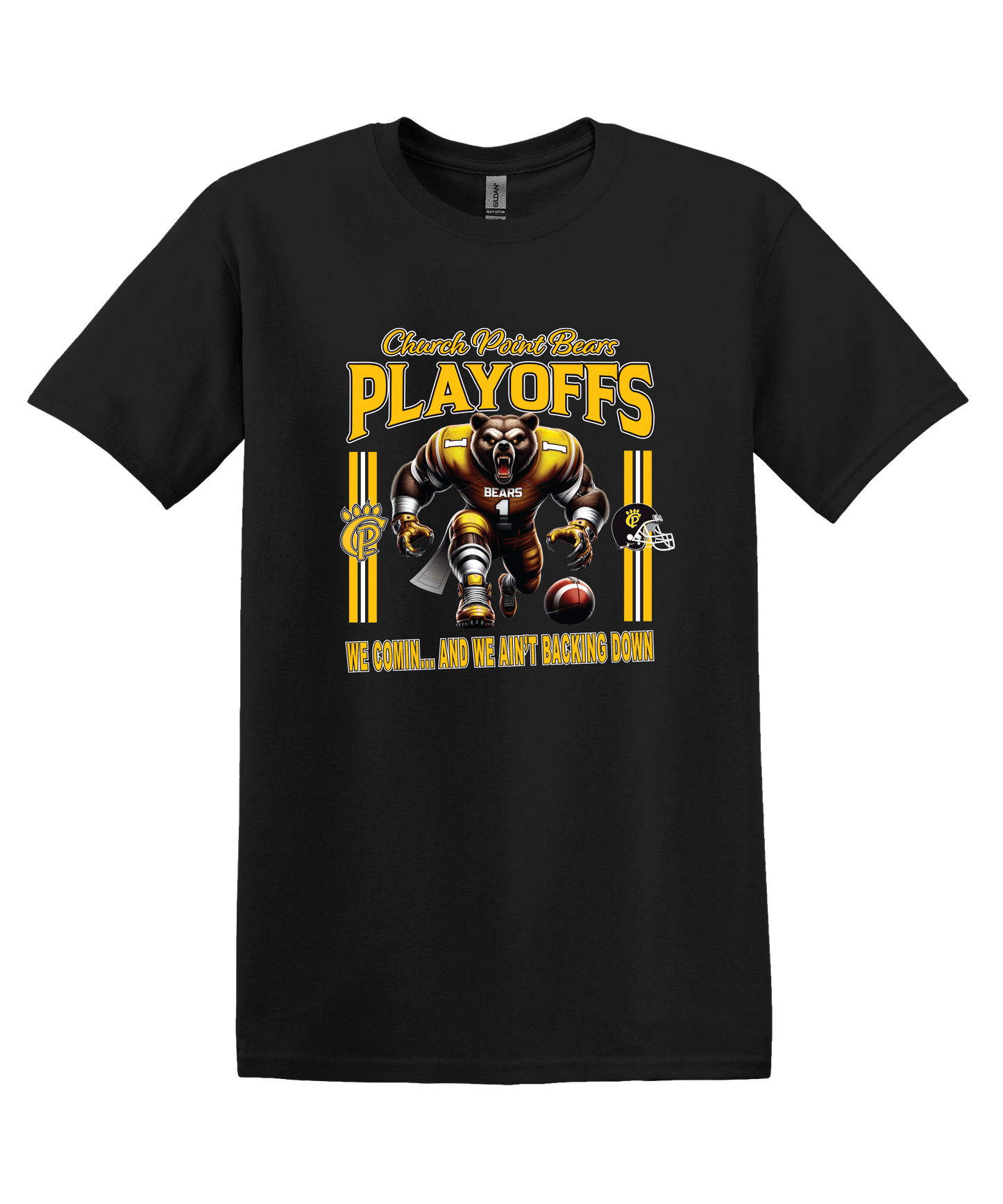 Bears 2025 Playoff Tee
