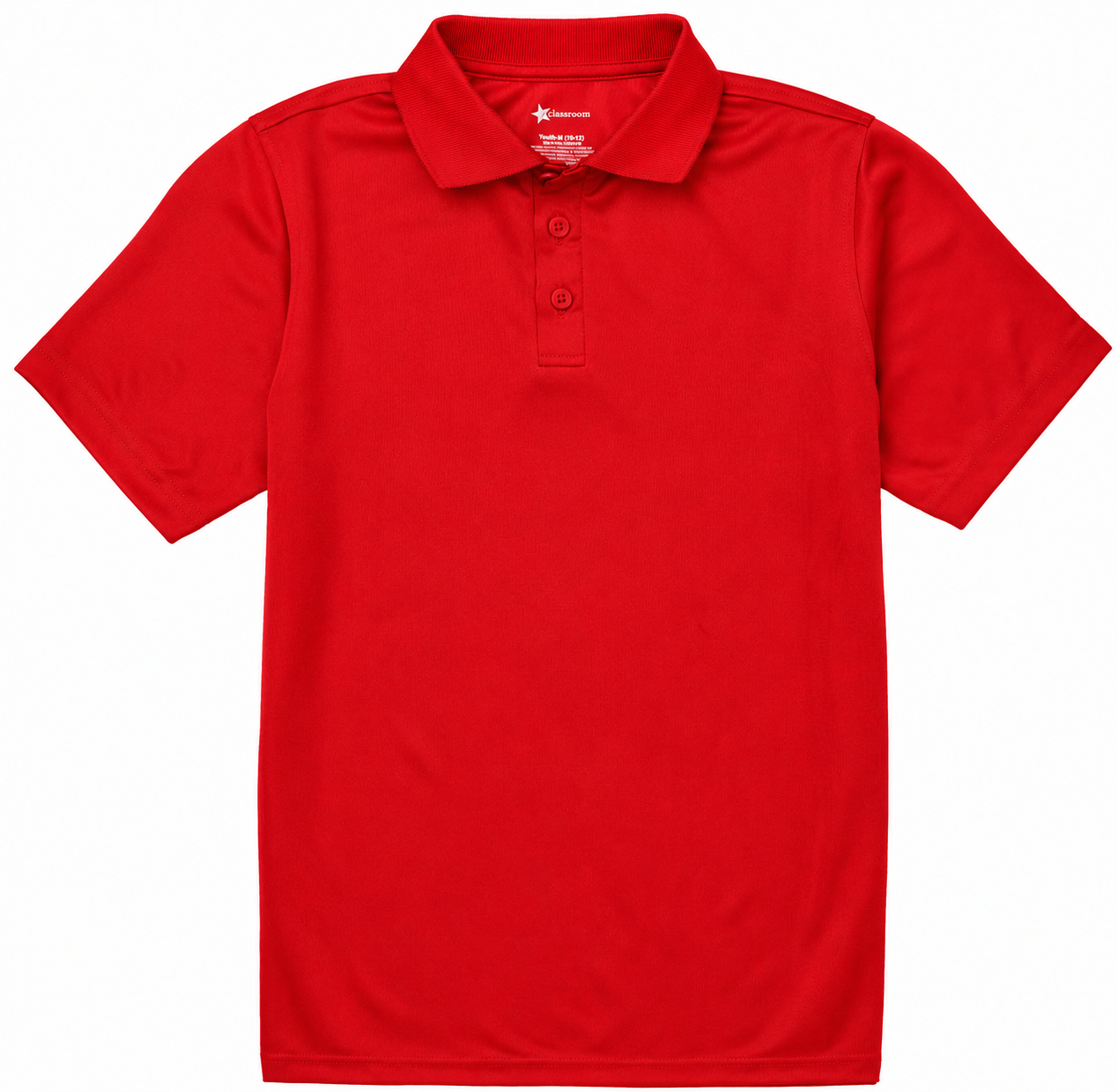 Classroom Dri Fit Polo Red