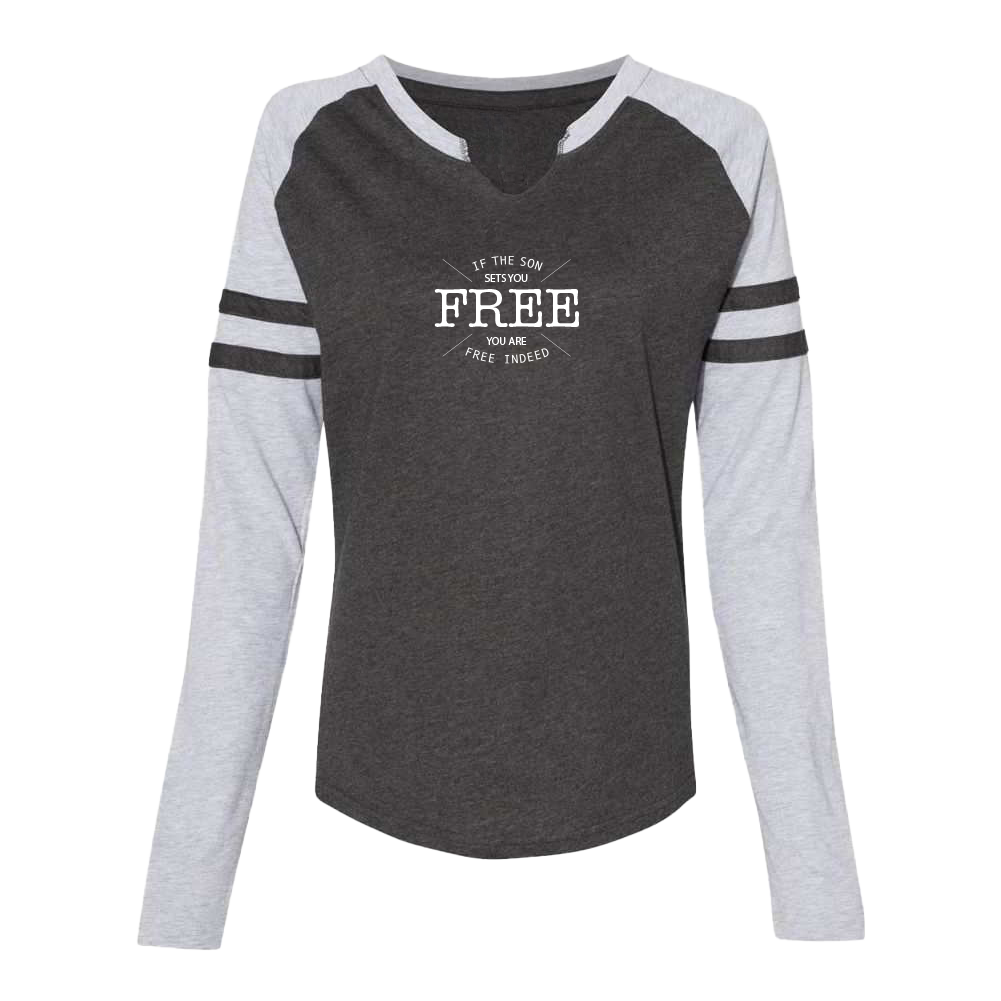 Free Indeed Ladies' Long Sleeve Jersey Tee