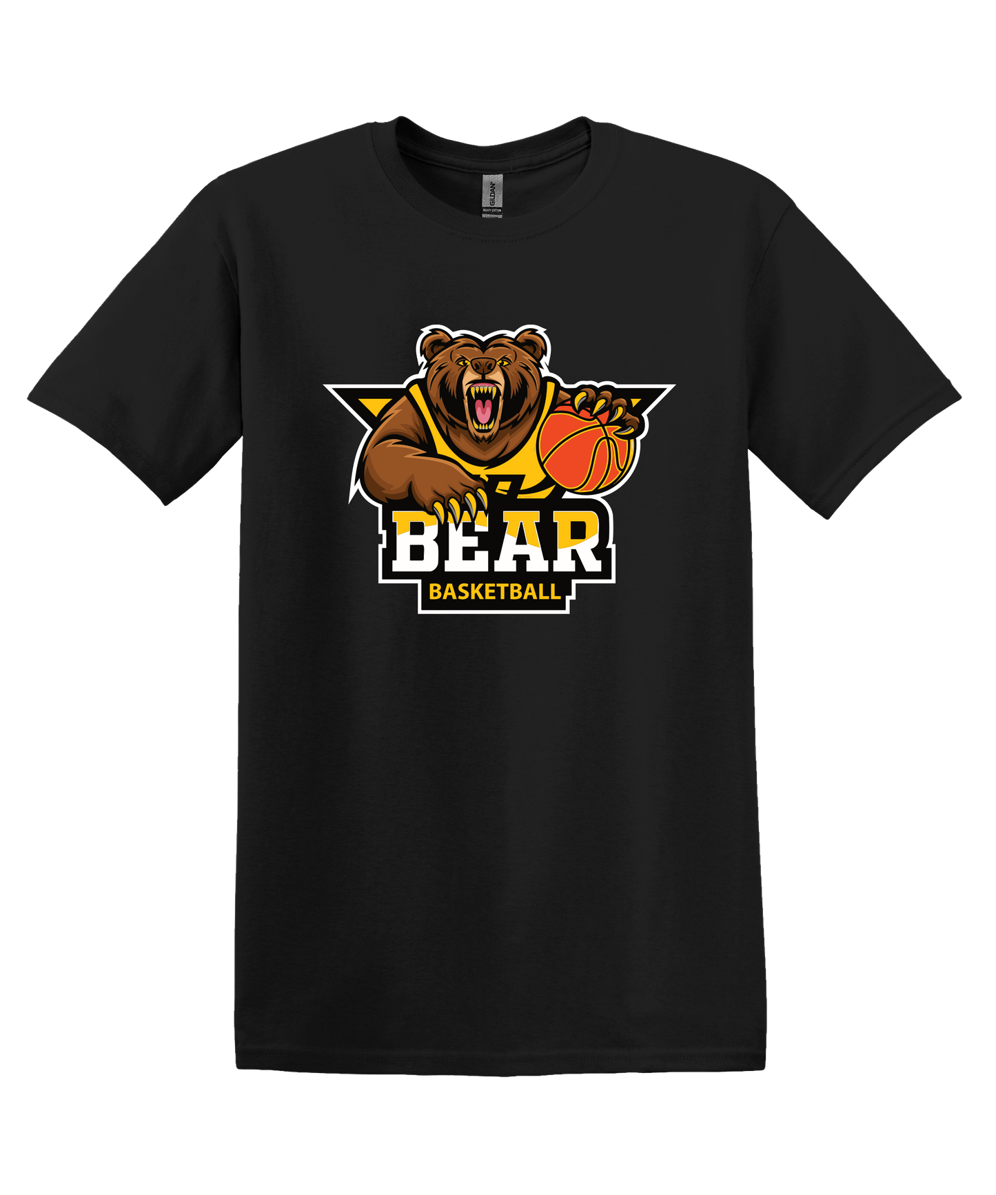 Bears Basketball Cotton Tee Design 41