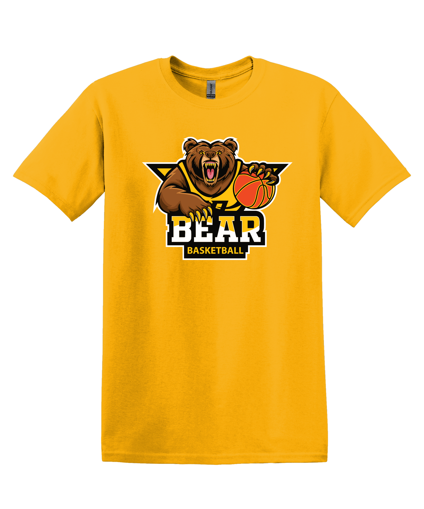 Bears Basketball Cotton Tee Design 41