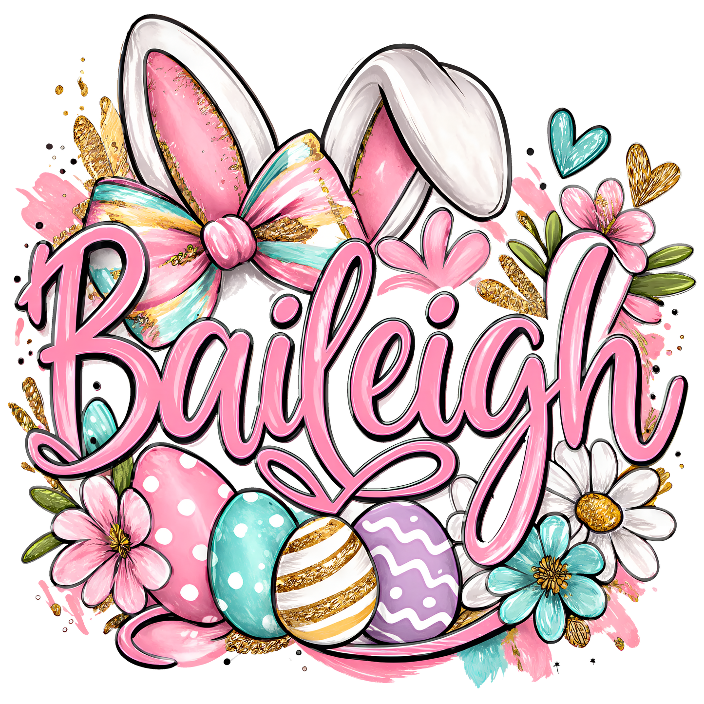 Personalized Custom Easter Name