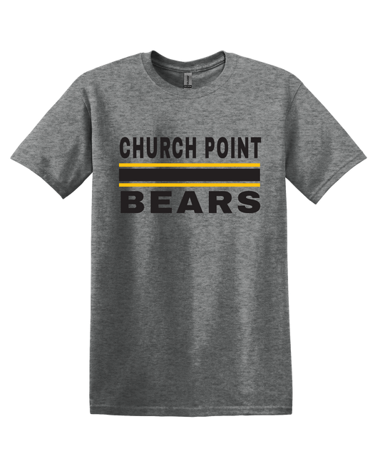 CP Bears Grey Cotton Tee Design 33