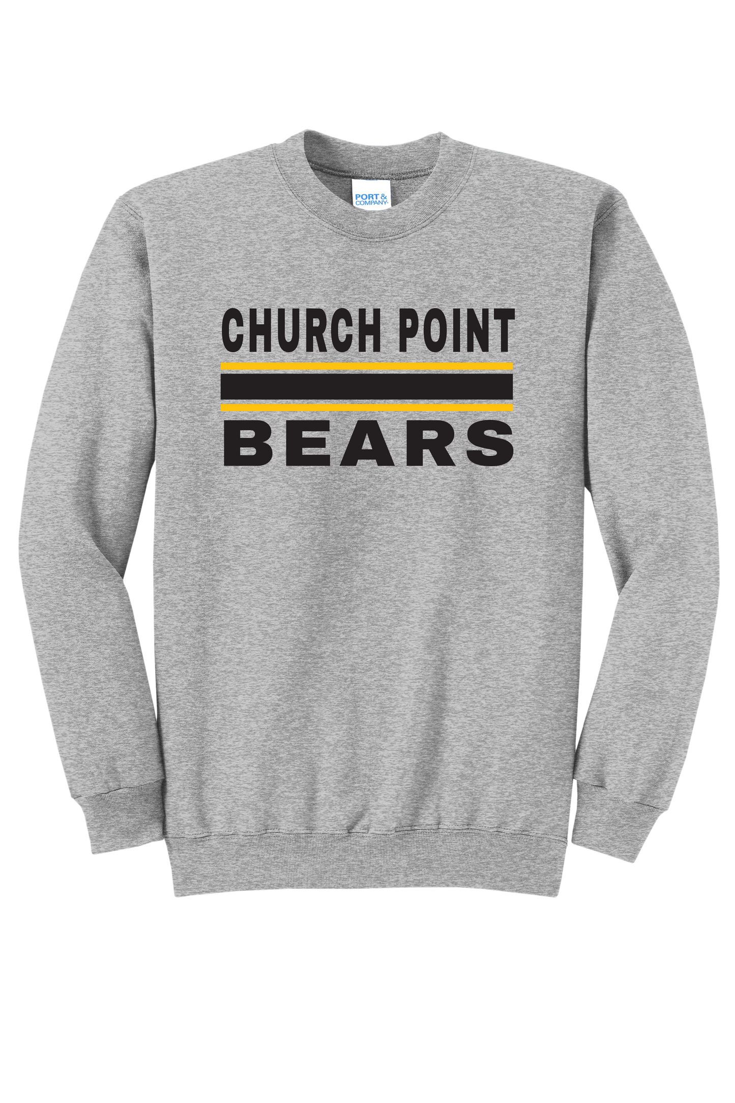 CP Bears Grey Crew Sweatshirt Design 33