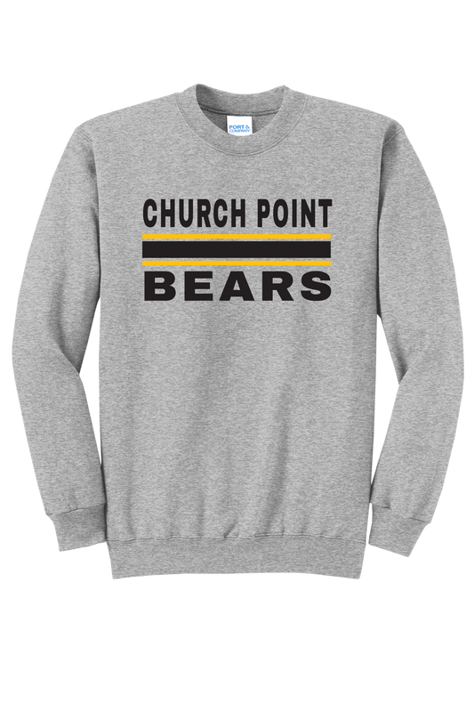 CP Bears Grey Crew Sweatshirt Design 33