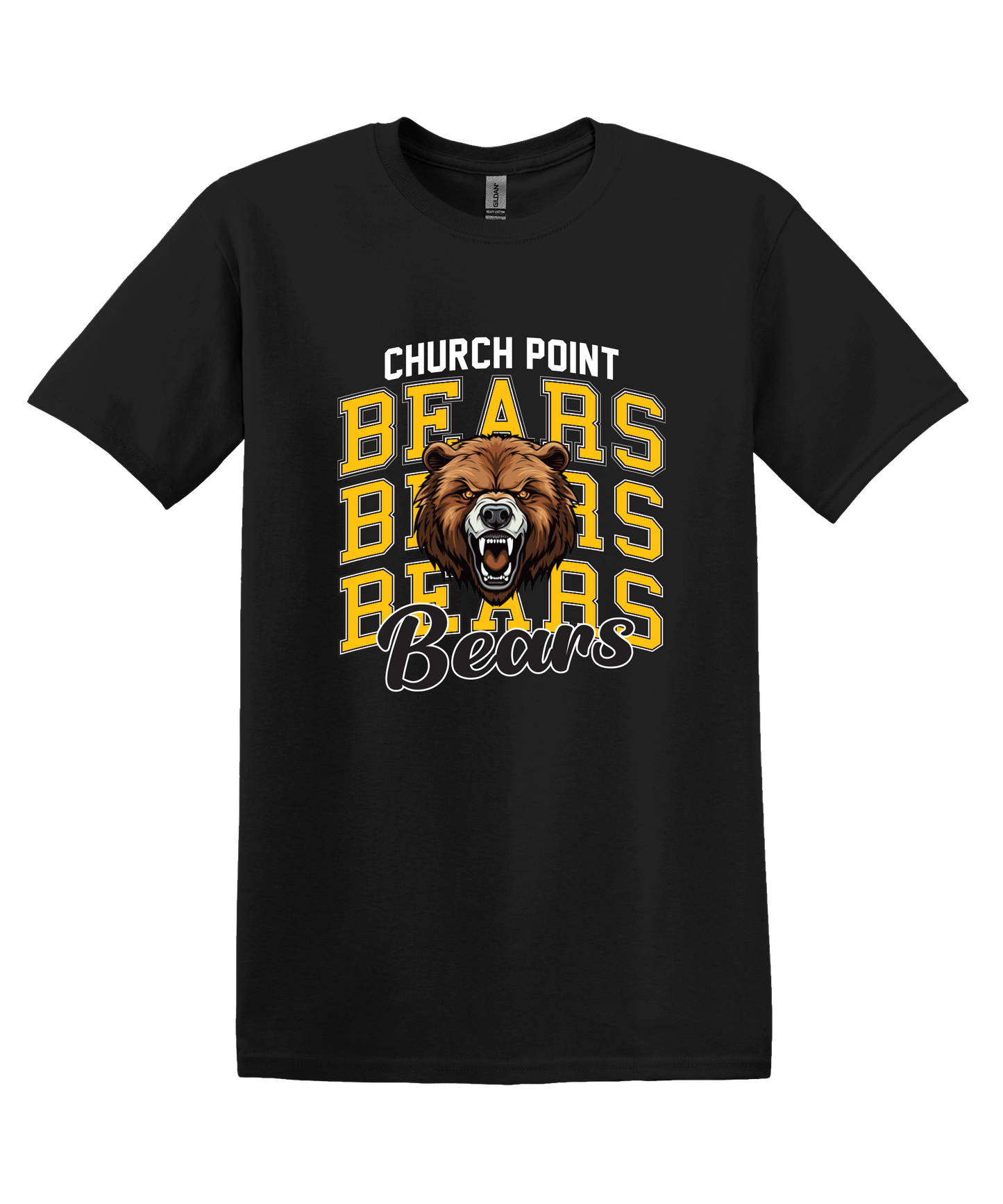 Bear Design 50 Cotton Tee