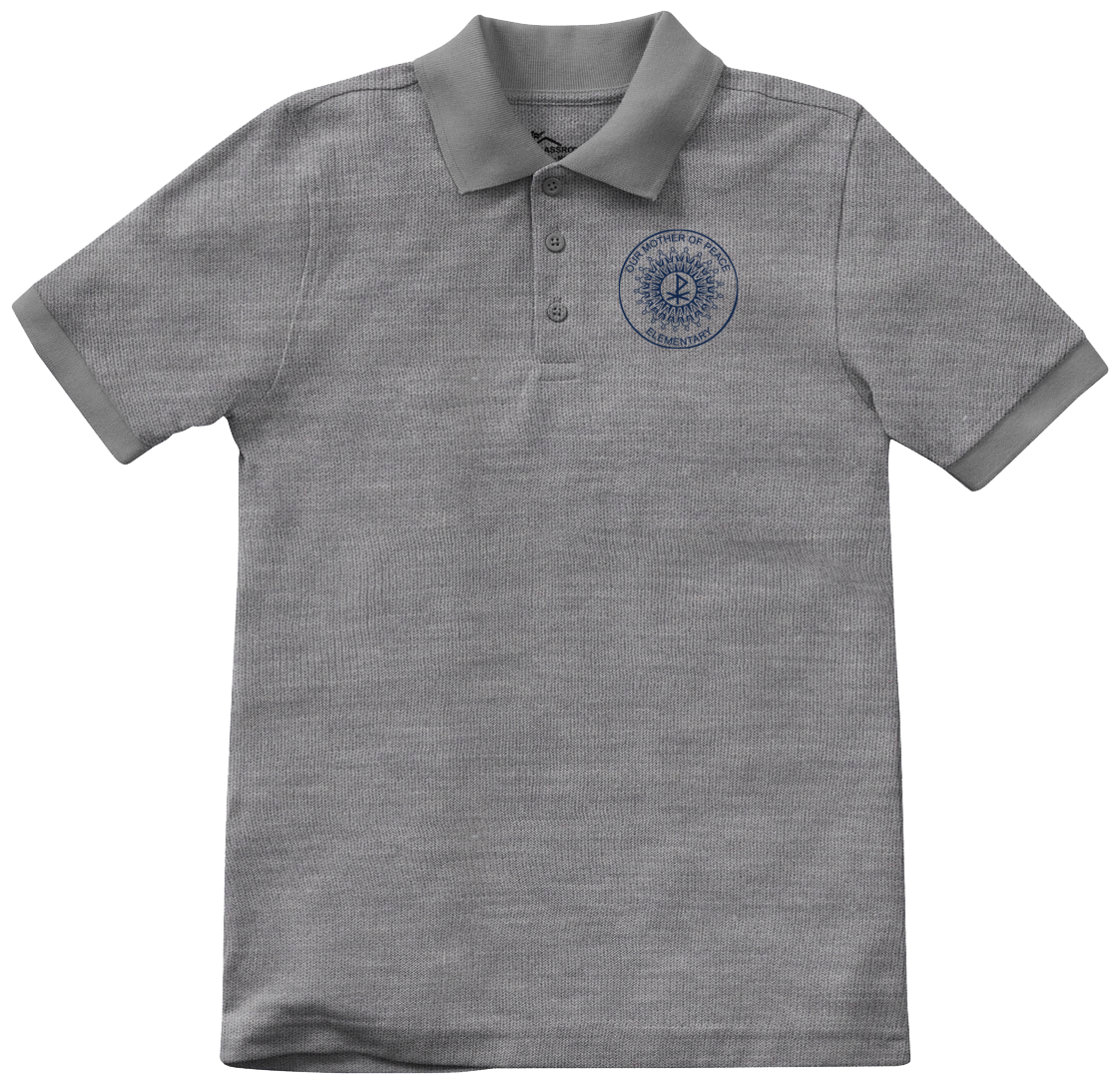 Classroom Toddler Pique Polo HGRY