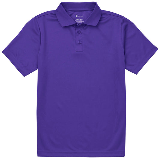 Classroom Dri Fit Polo Purple