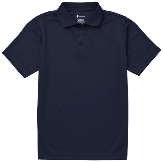 Navy Dri Fit School Polo