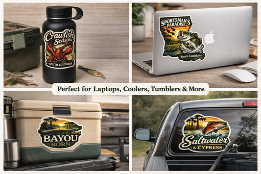 Louisiana Sticker Pack 1