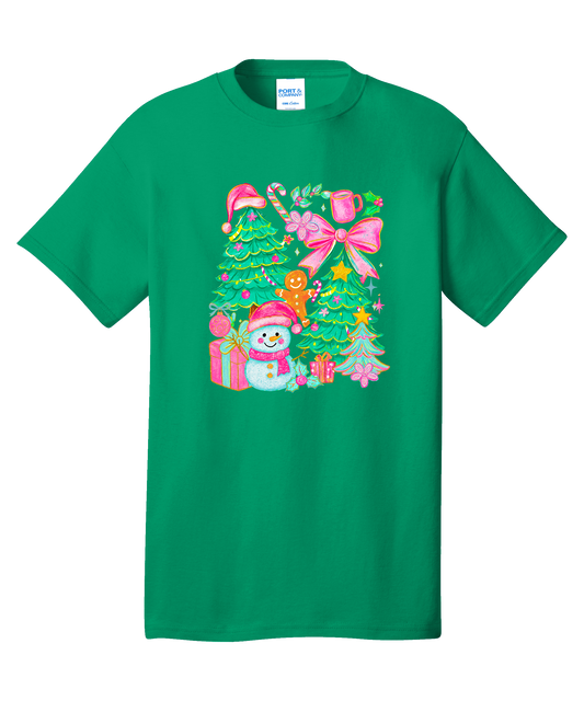 Christmas Snowman Tree