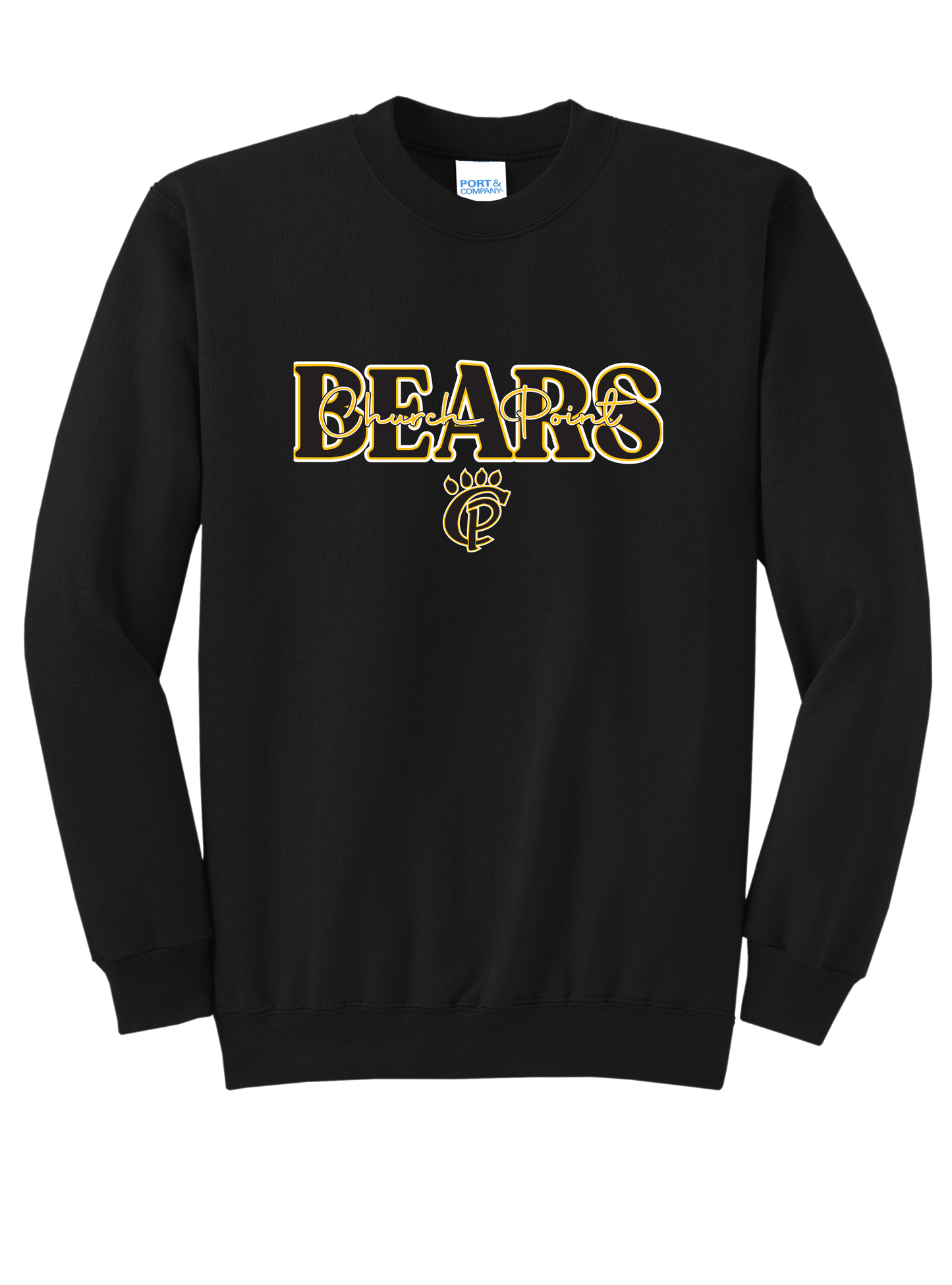 CP Bears Design 40 Sweatshirt Black