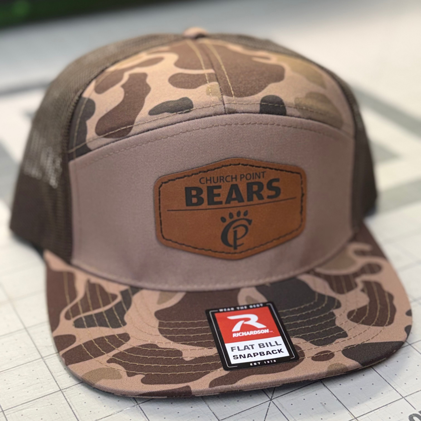 Richardson Camo Patch Cap