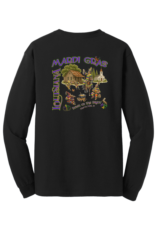 Mardi gras 2026 Black LS