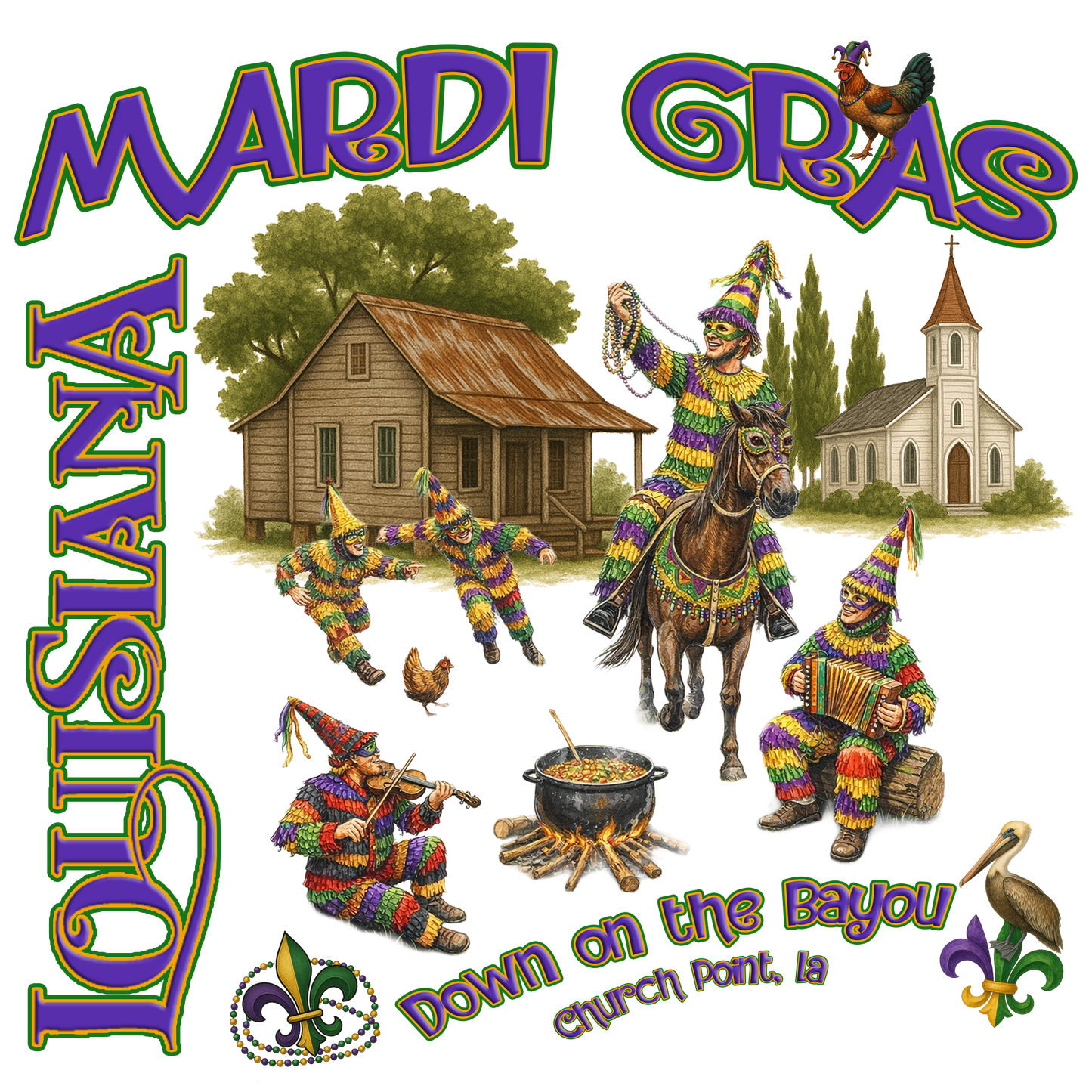 Mardi Gras 2026 Long Sleeve