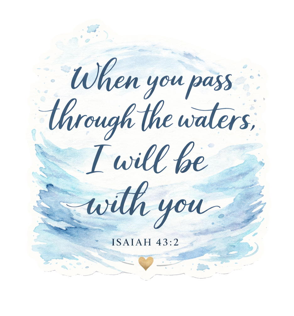 Bible Verse Sticker Pack 4 (Watercolor)