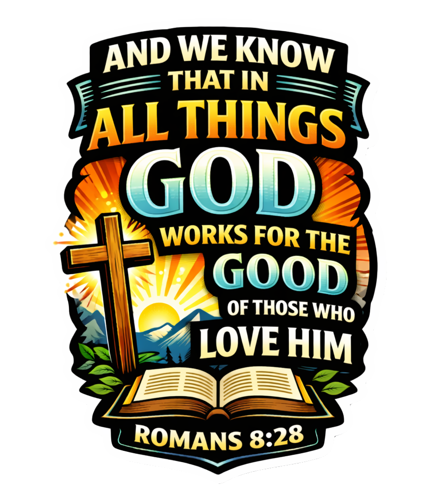Christian Sticker Pack – Bible Verse Stickers (8 Different Stickers)