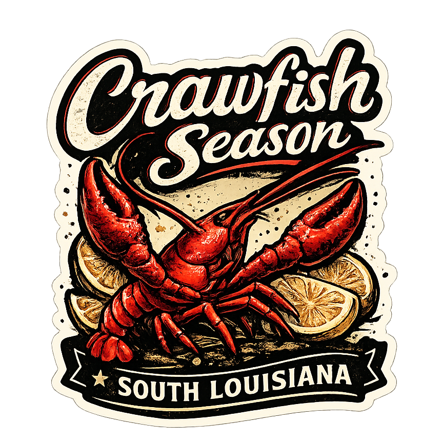 Louisiana Sticker Pack 1