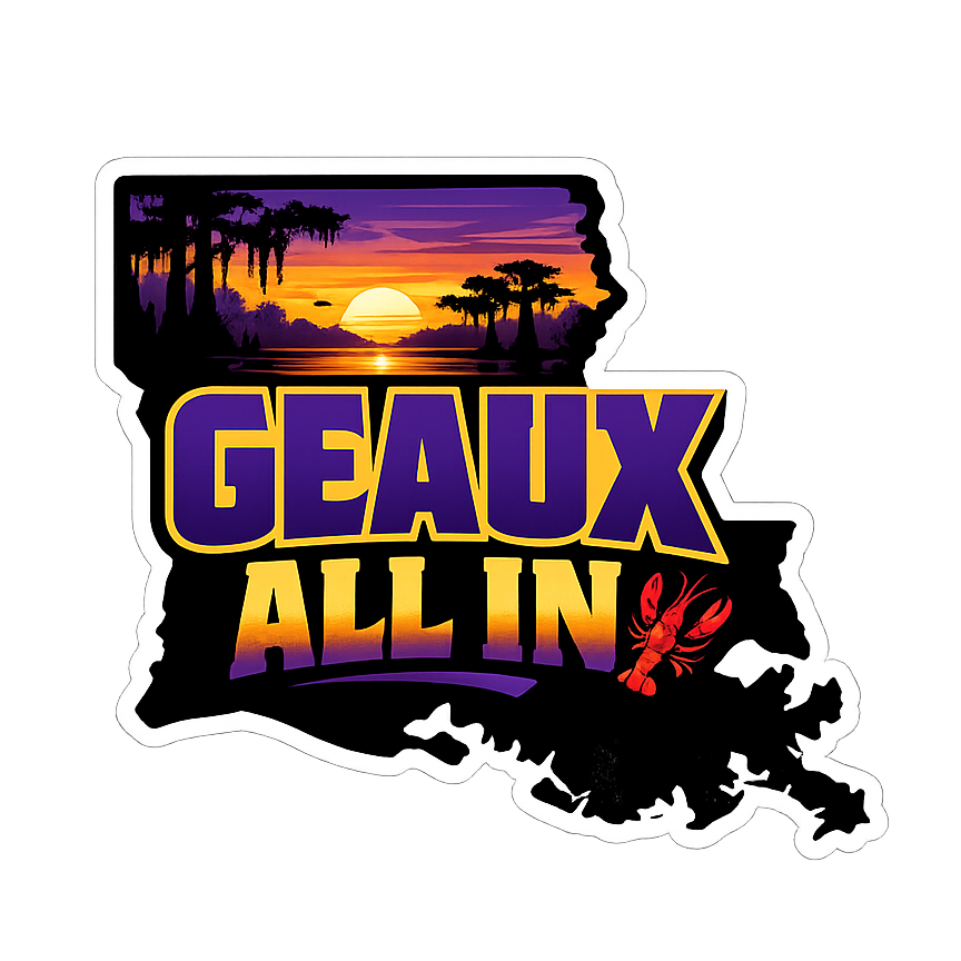Louisiana Sticker Pack 1