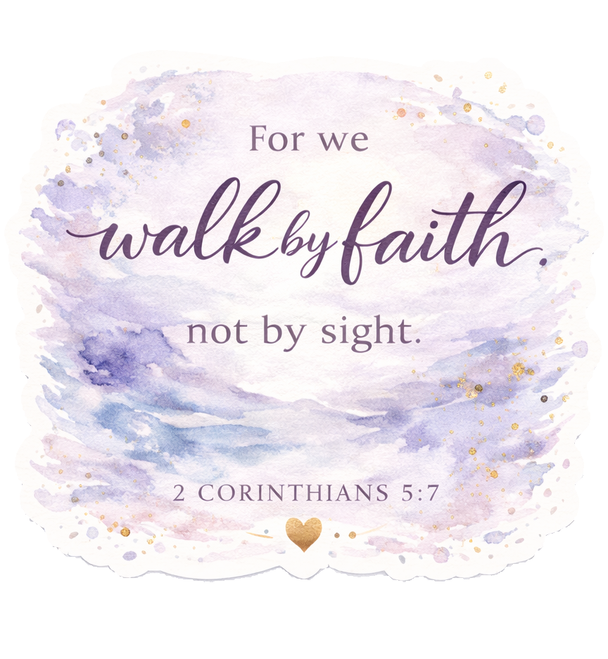 Bible Verse Sticker Pack 4 (Watercolor)