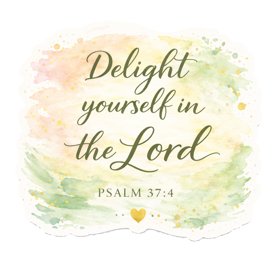 Bible Verse Sticker Pack 4 (Watercolor)
