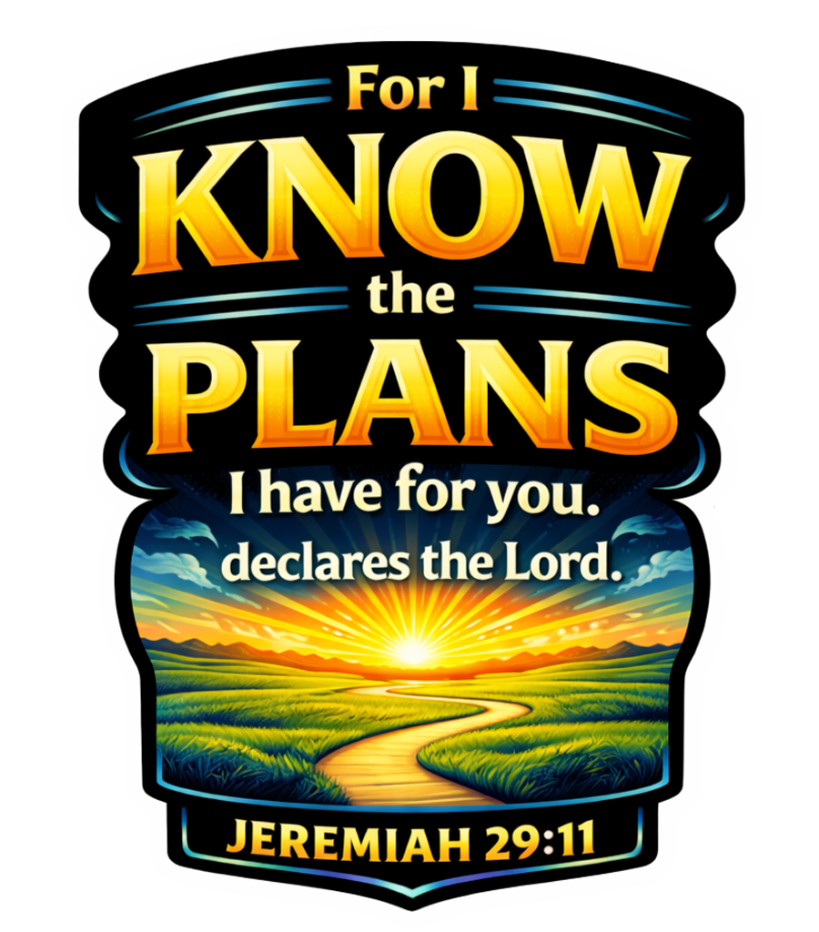 Christian Sticker Pack – Bible Verse Stickers (8 Different Stickers)