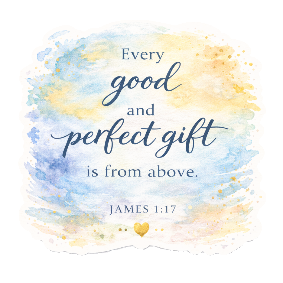 Bible Verse Sticker Pack 4 (Watercolor)