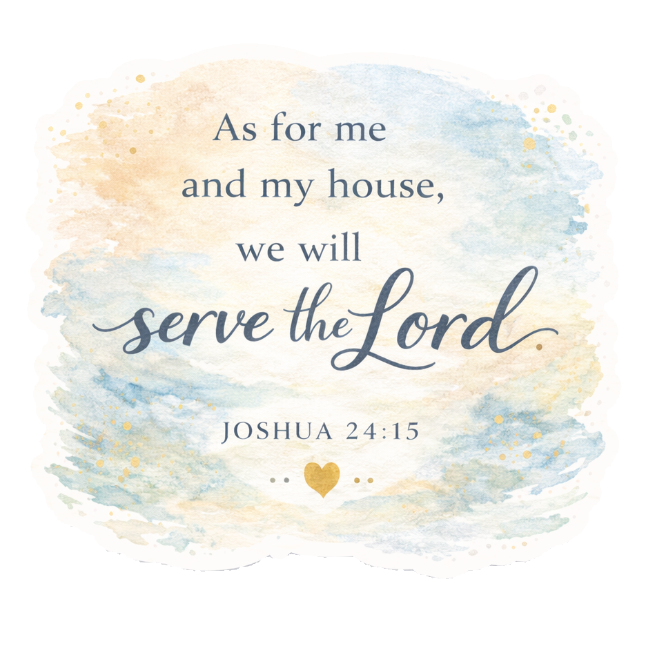 Bible Verse Sticker Pack 4 (Watercolor)