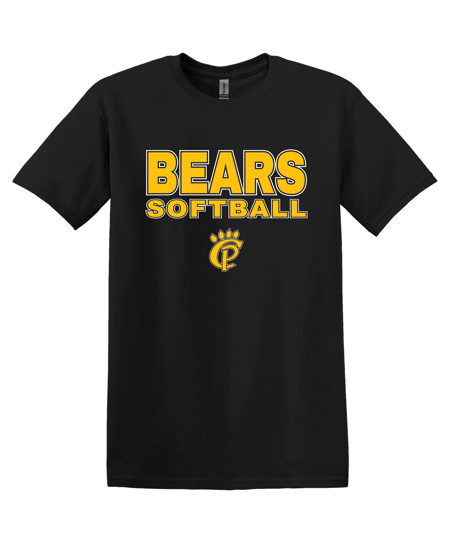 CPHS Bears Softball Cotton Tee