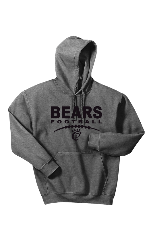 Bears Football  Hoodie Grey